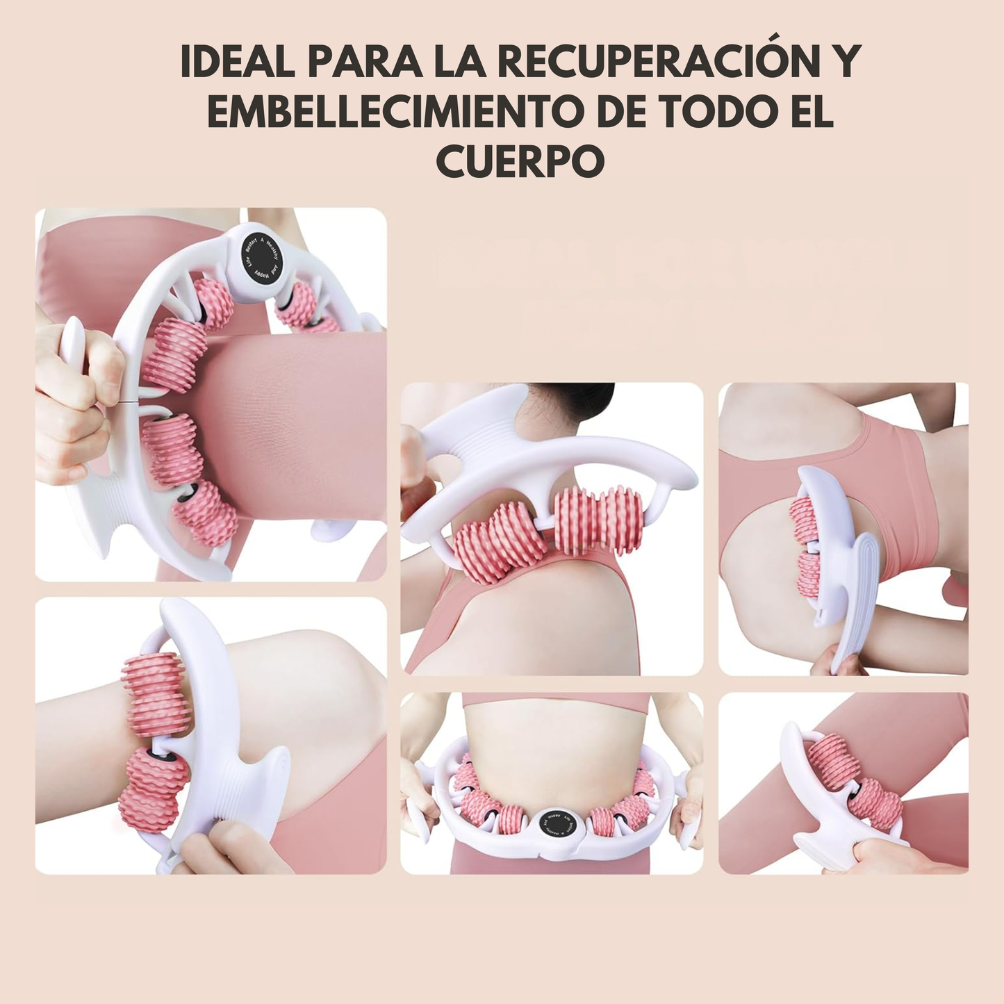 Masajeador Anticelulítico y para el Alivio de Dolores Musculares